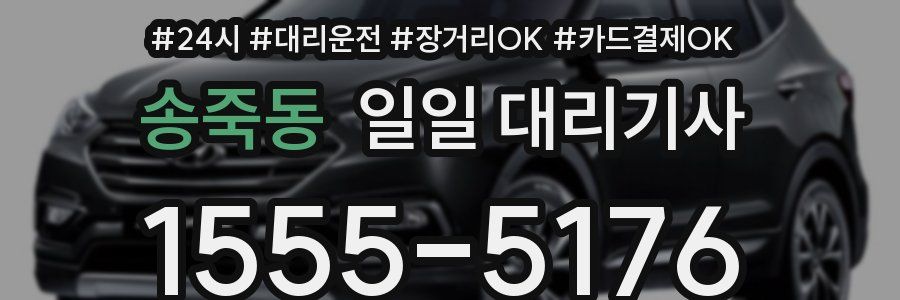 송죽동 일일 대리기사