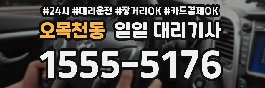 오목천동 일일 대리기사