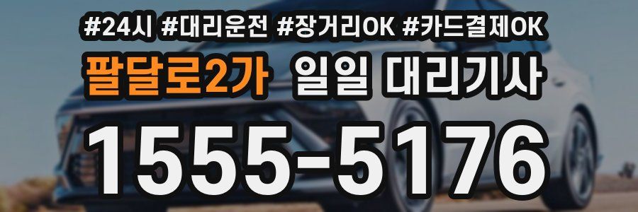 팔달로2가 일일 대리기사