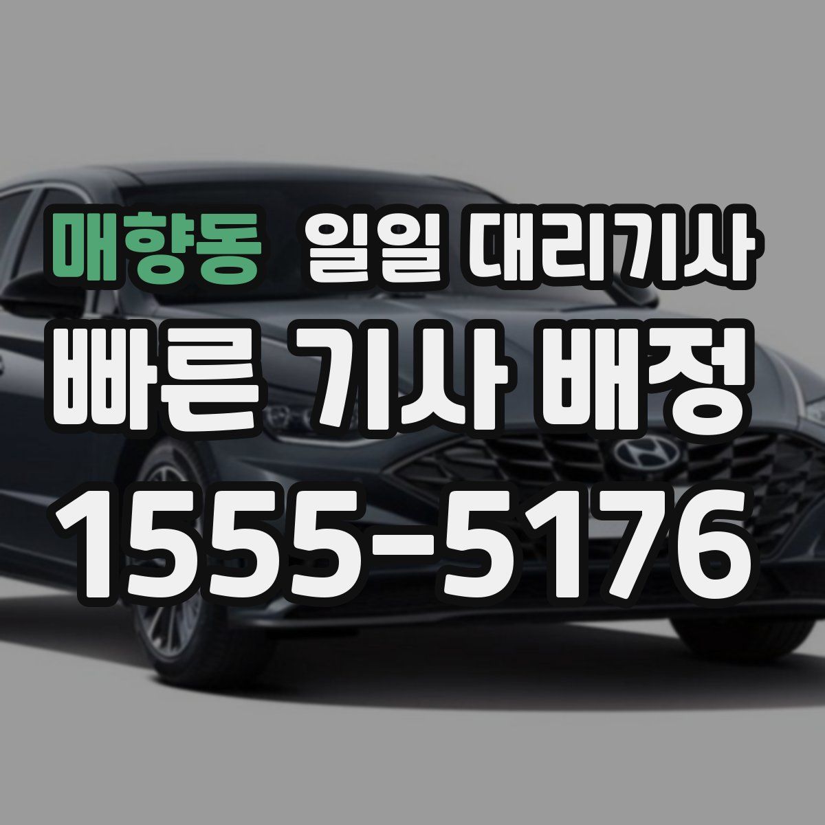 매향동 일일 대리기사