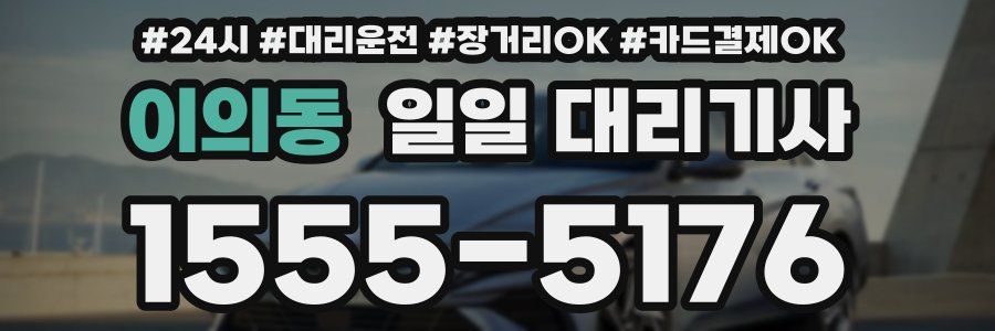 이의동 일일 대리기사
