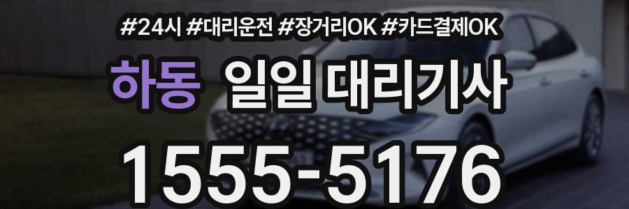하동 일일 대리기사