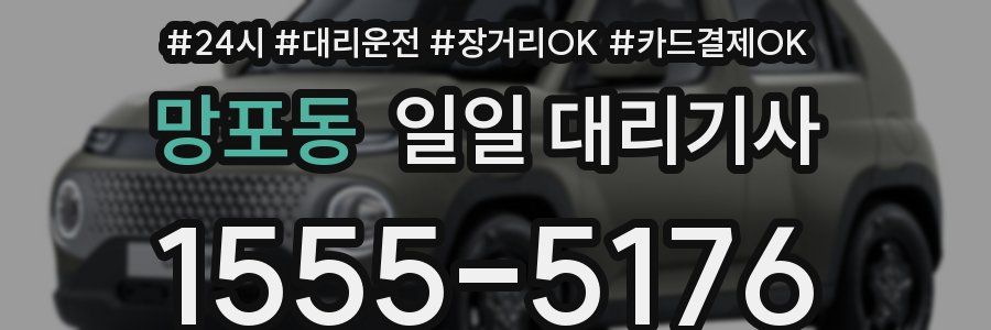망포동 일일 대리기사