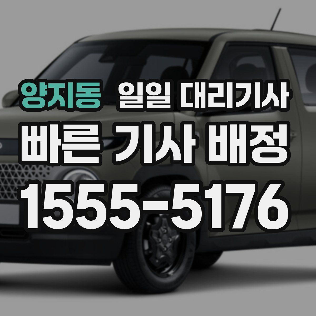 양지동 일일 대리기사