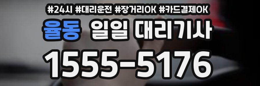 율동 일일 대리기사