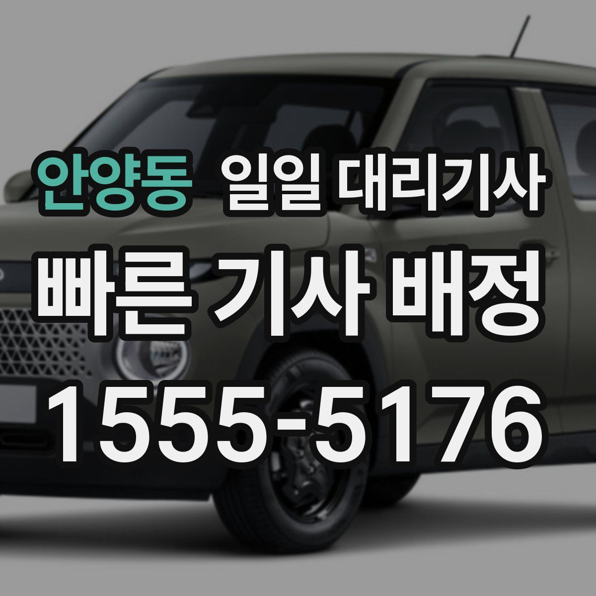 안양동 일일 대리기사
