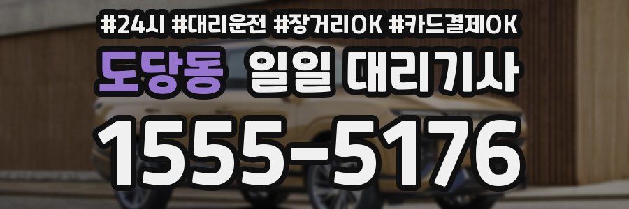 도당동 일일 대리기사