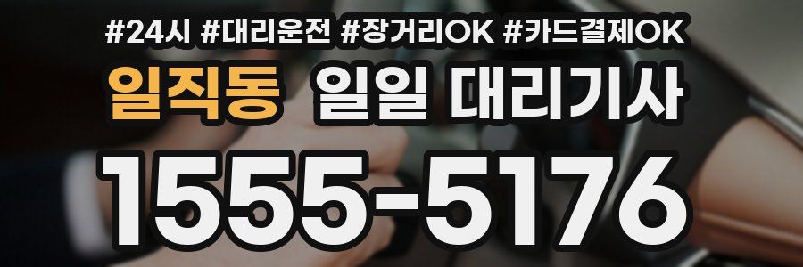 일직동 일일 대리기사