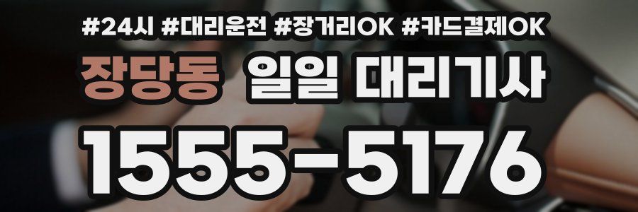 장당동 일일 대리기사