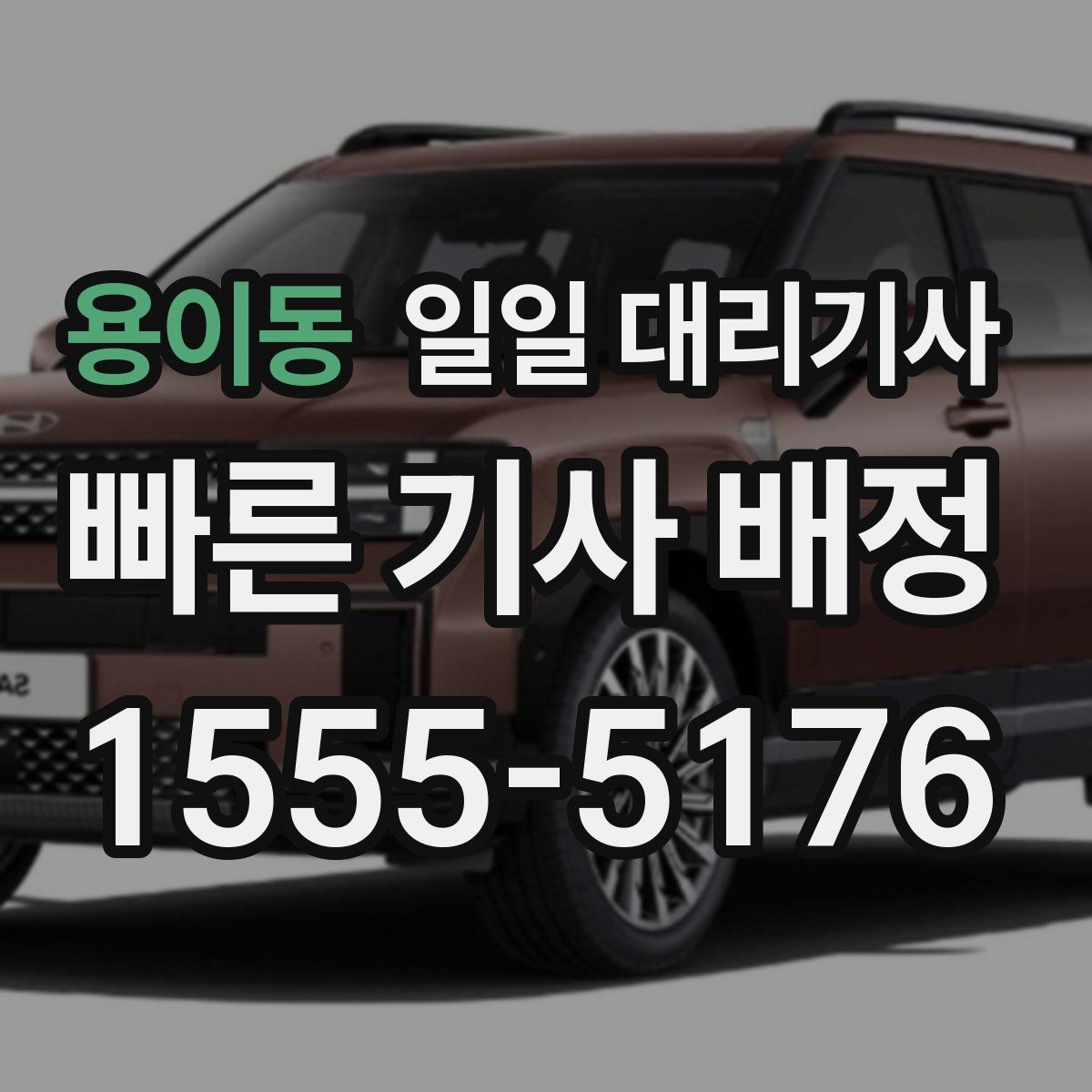 용이동 일일 대리기사