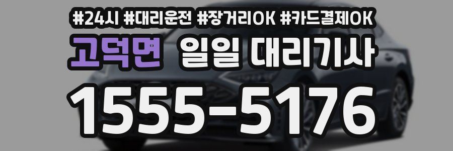 고덕면 일일 대리기사
