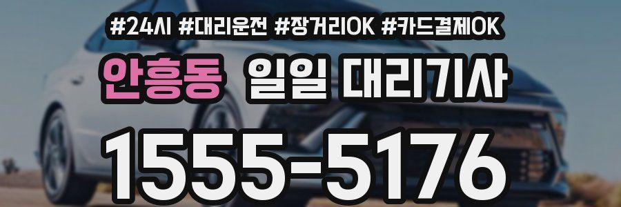 안흥동 일일 대리기사