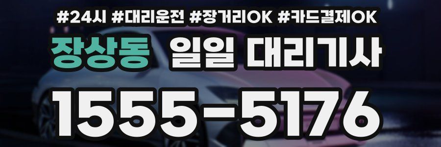 장상동 일일 대리기사