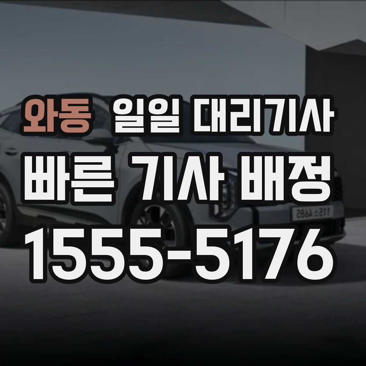 와동 일일 대리기사