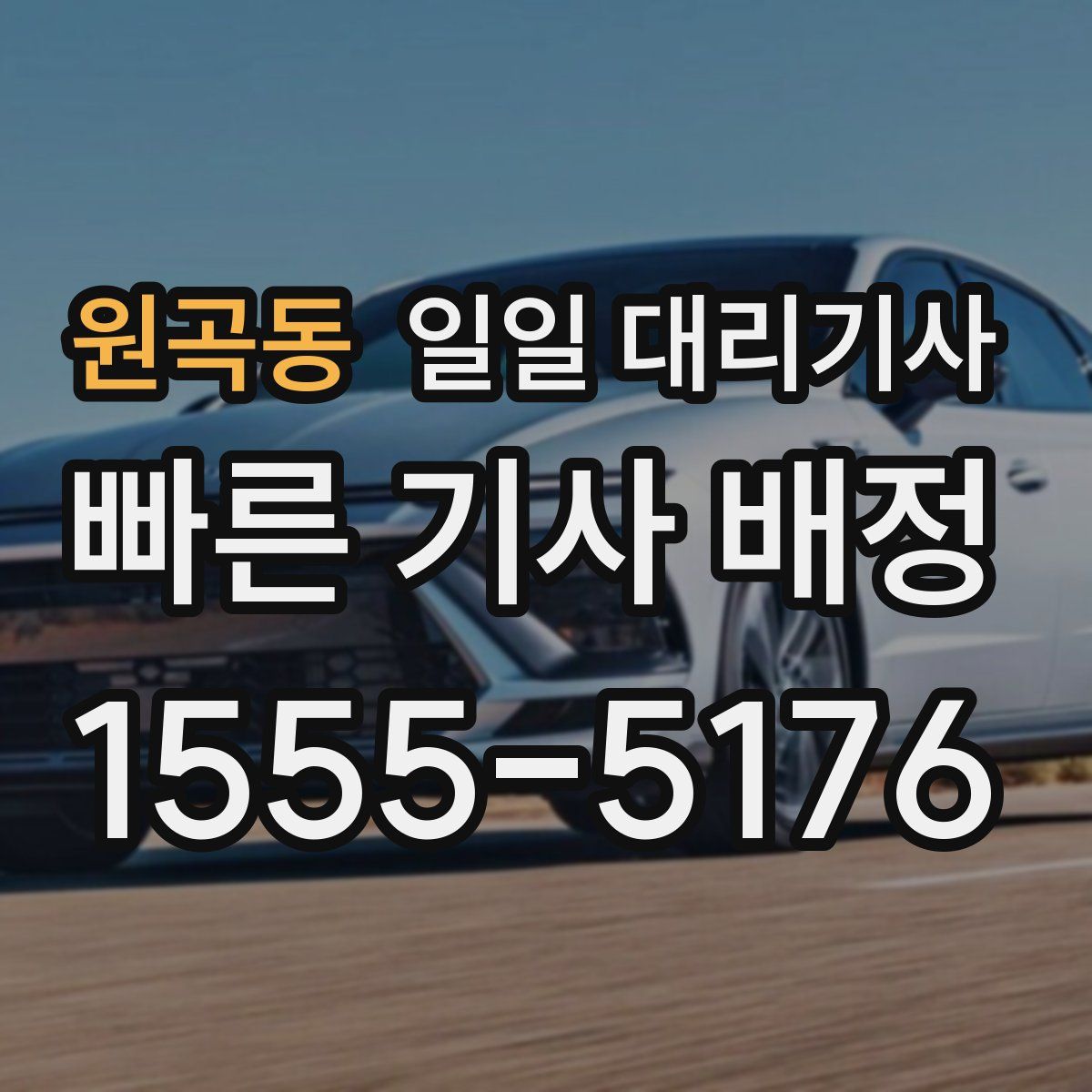 원곡동 일일 대리기사