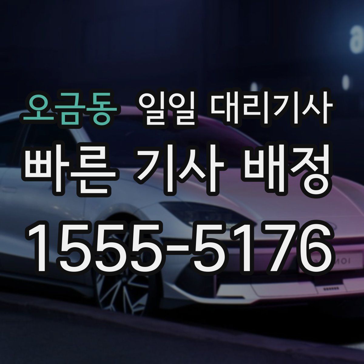 오금동 일일 대리기사