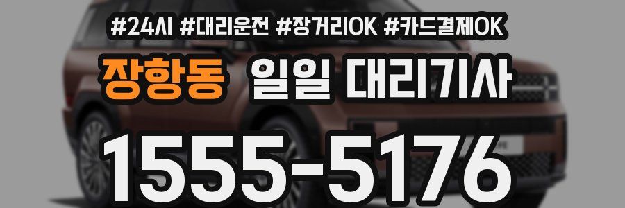 장항동 일일 대리기사