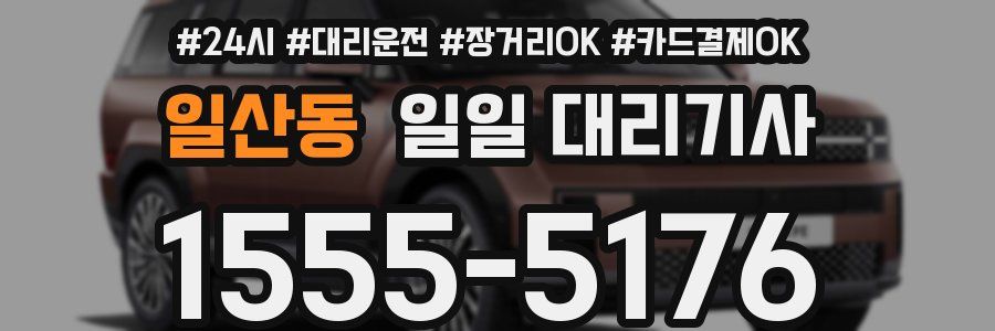 일산동 일일 대리기사