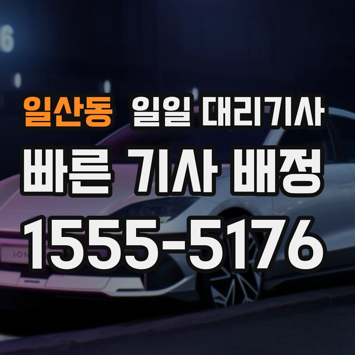 일산동 일일 대리기사