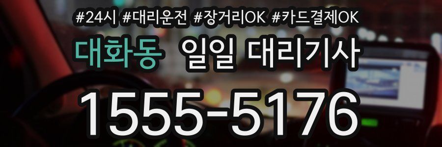 대화동 일일 대리기사