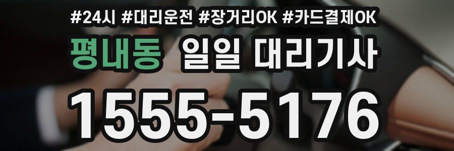 평내동 일일 대리기사