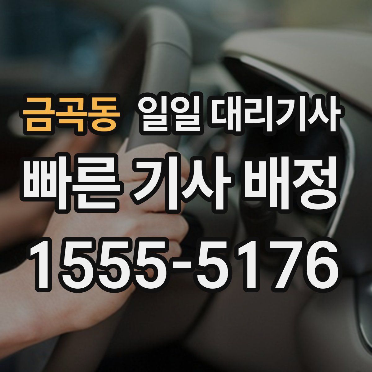 금곡동 일일 대리기사