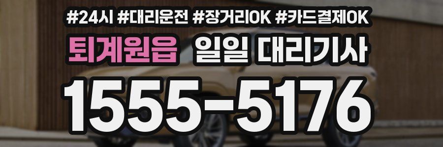퇴계원읍 일일 대리기사