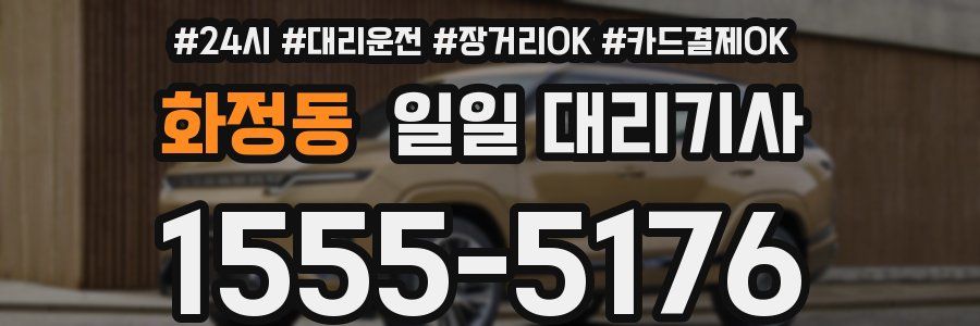 화정동 일일 대리기사