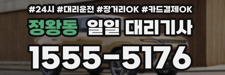 정왕동 일일 대리기사