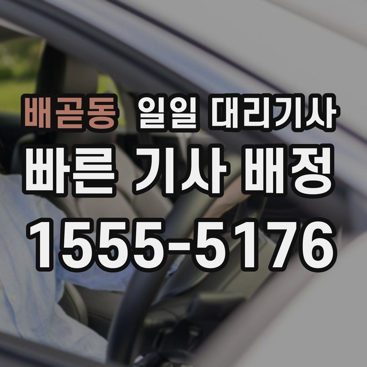 배곧동 일일 대리기사