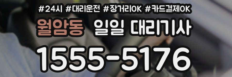 월암동 일일 대리기사