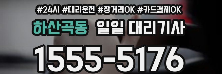 하산곡동 일일 대리기사