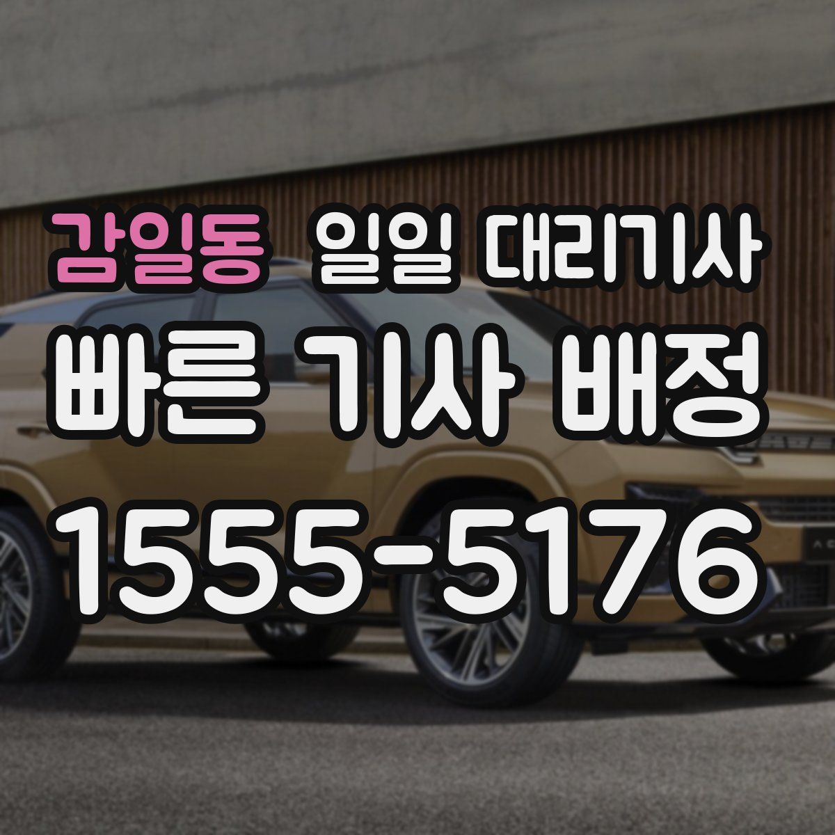 감일동 일일 대리기사