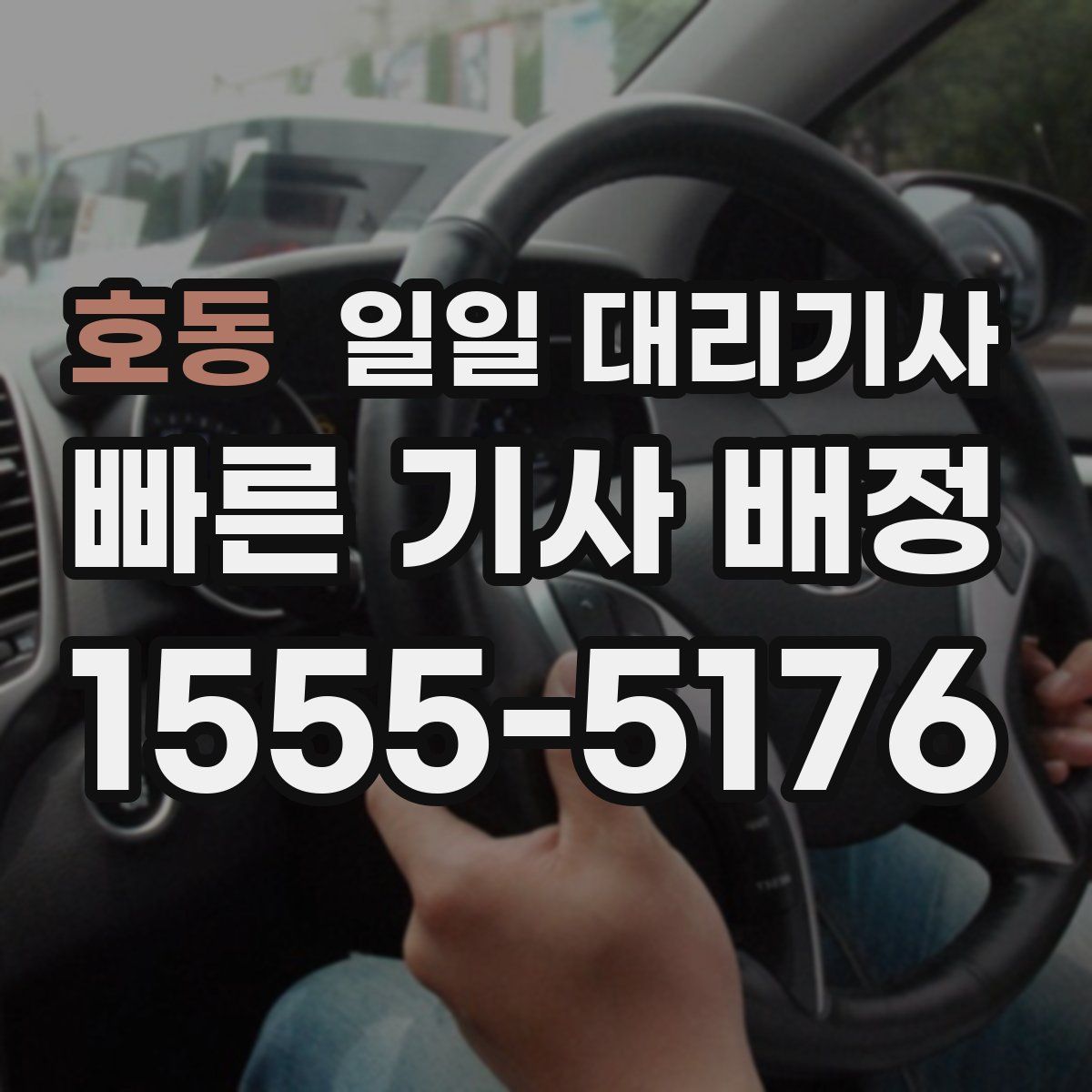 호동 일일 대리기사