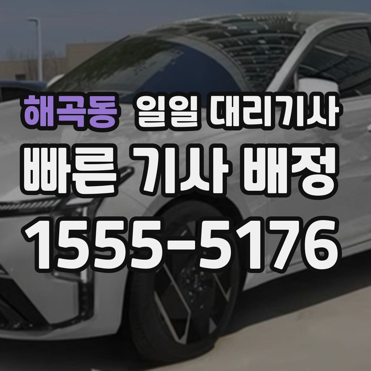해곡동 일일 대리기사