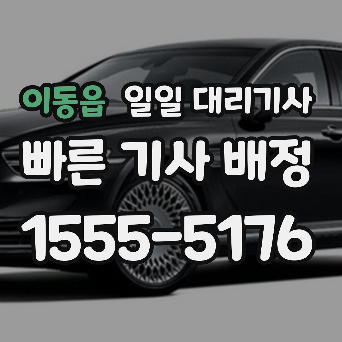 이동읍 일일 대리기사