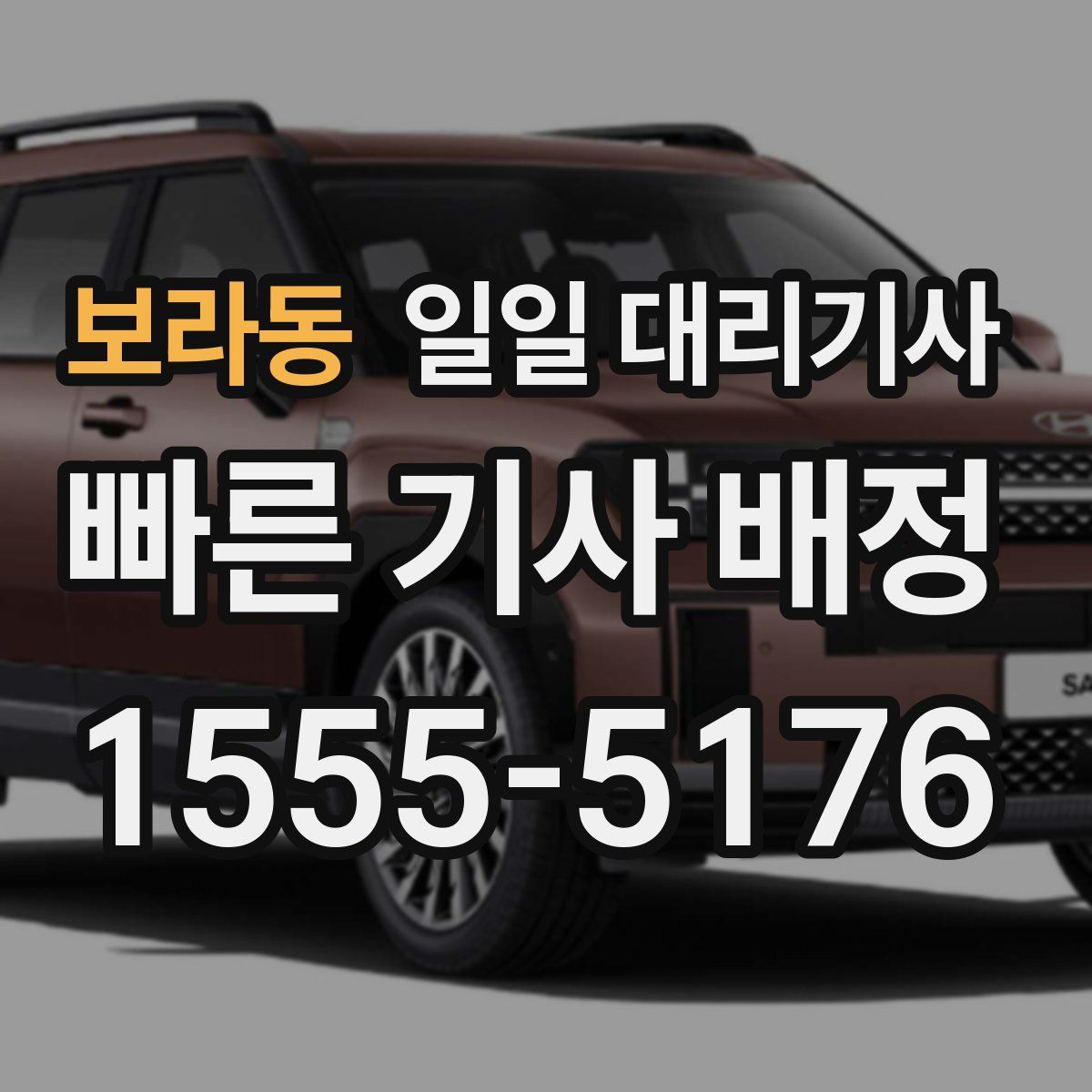 보라동 일일 대리기사