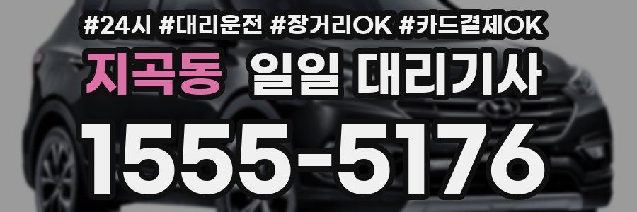 지곡동 일일 대리기사
