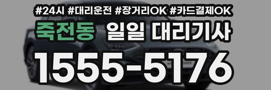 죽전동 일일 대리기사
