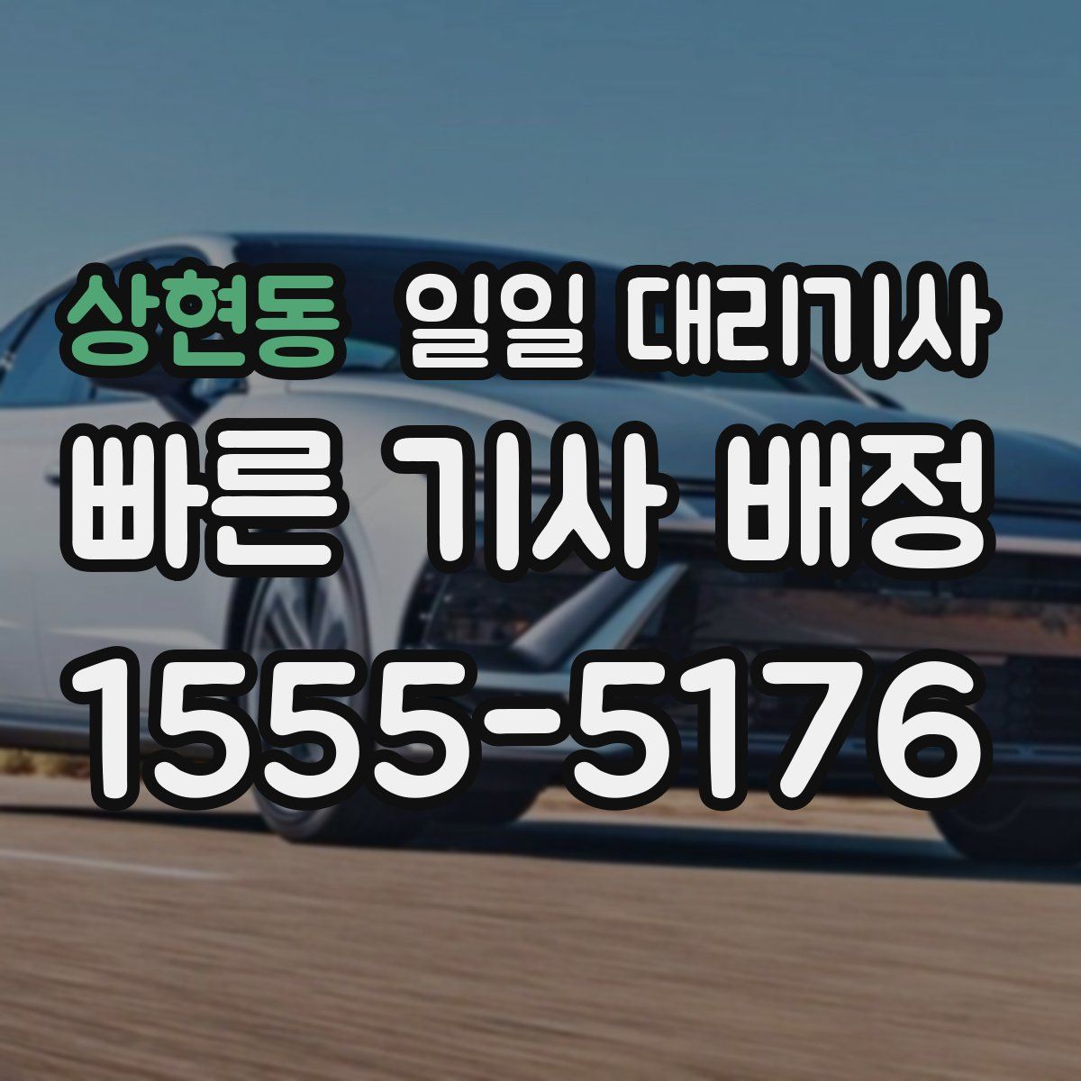 상현동 일일 대리기사