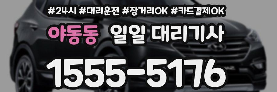 야동동 일일 대리기사