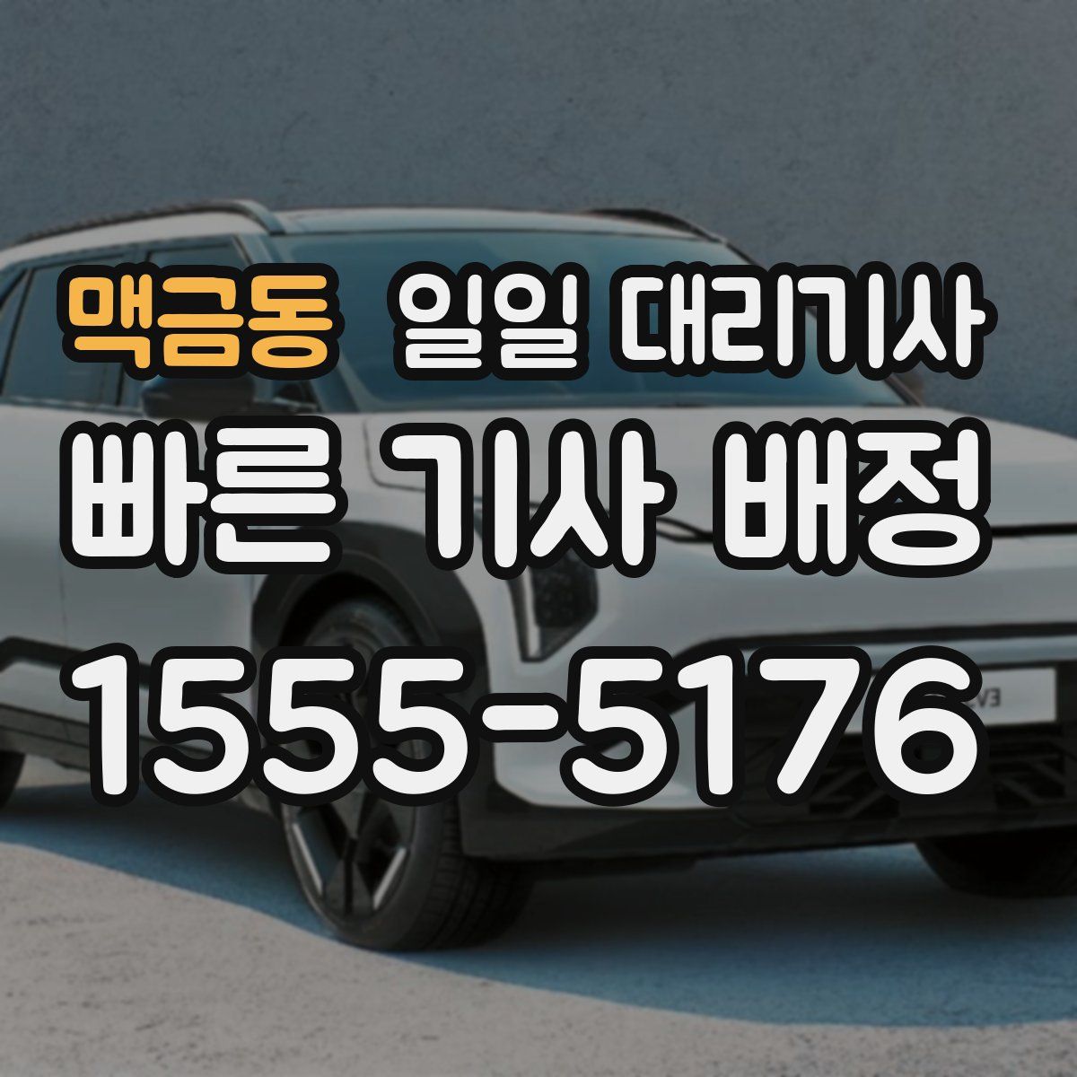 맥금동 일일 대리기사