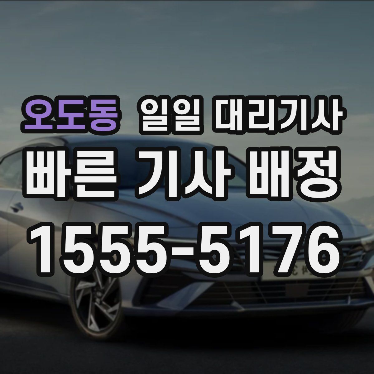 오도동 일일 대리기사