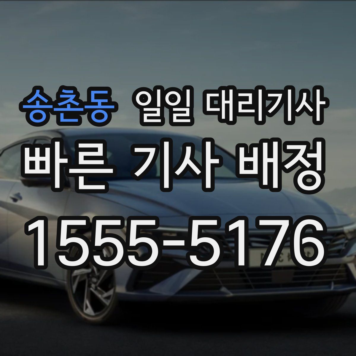송촌동 일일 대리기사