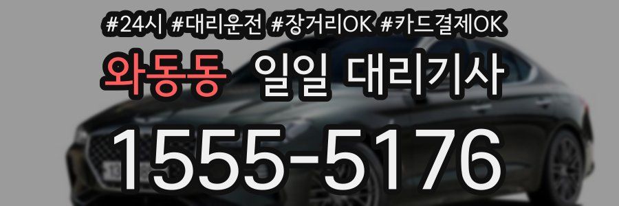와동동 일일 대리기사
