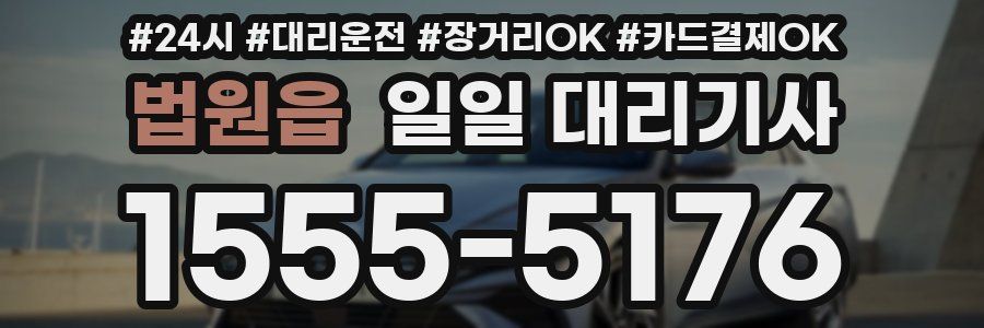 법원읍 일일 대리기사