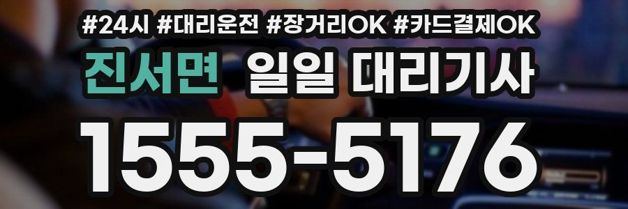 진서면 일일 대리기사