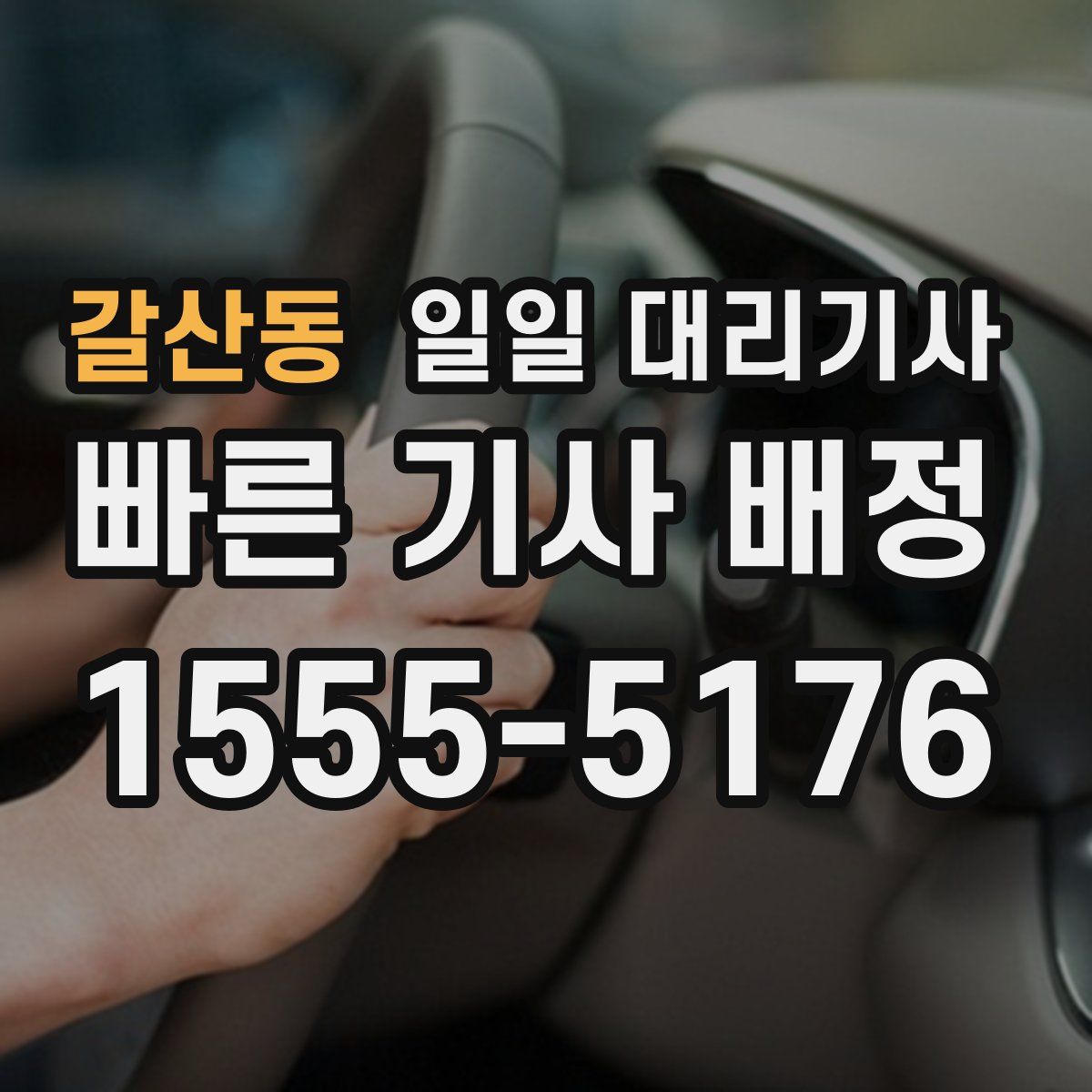 갈산동 일일 대리기사