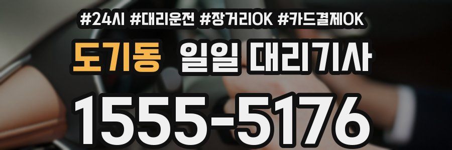 도기동 일일 대리기사