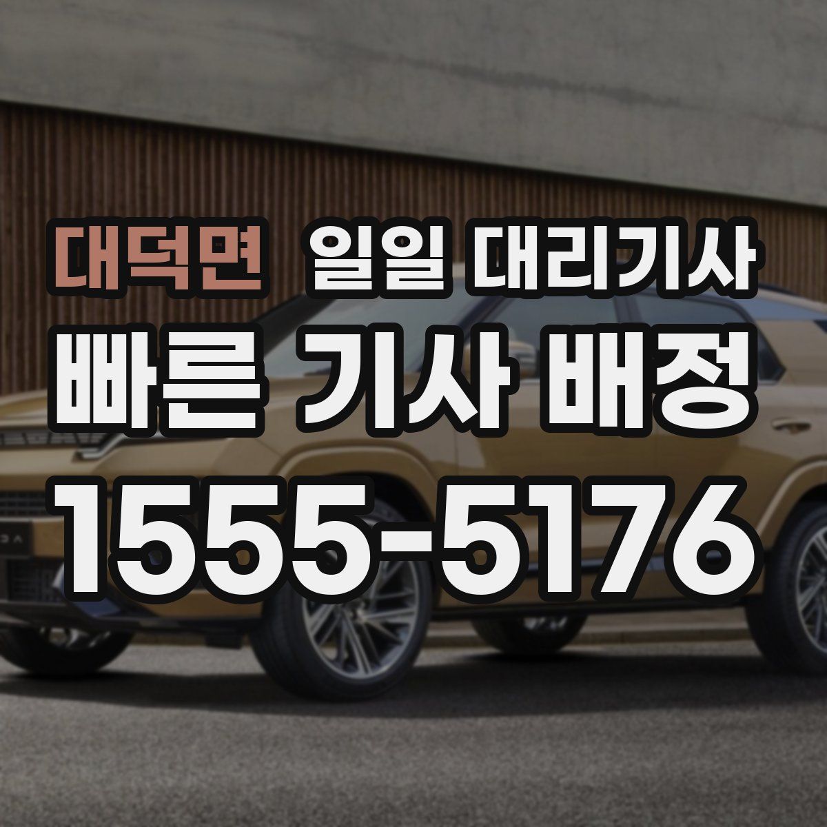 대덕면 일일 대리기사